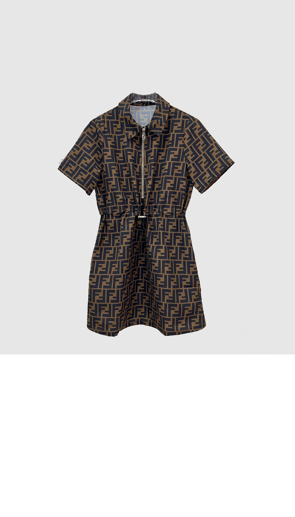 펜디 로고 원피스