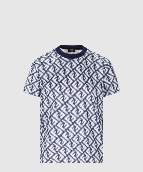 펜디 로고 프린트 반팔