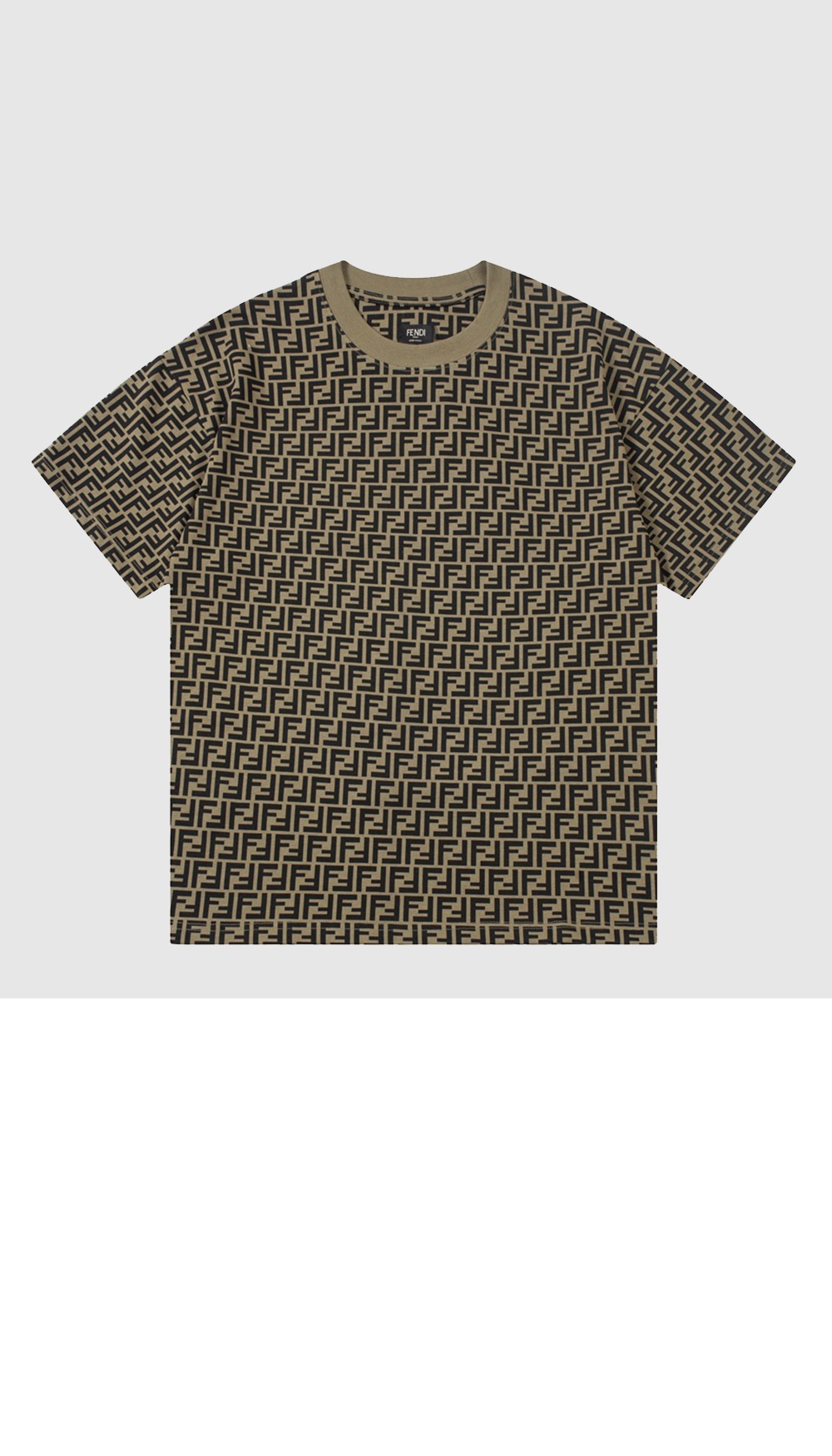 펜디 로고 프린트 반팔