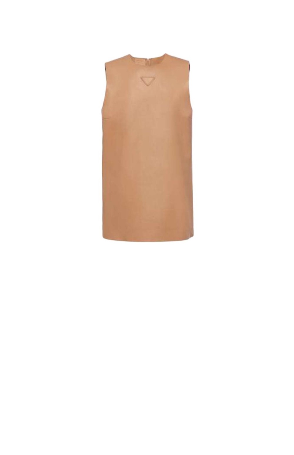 프라다 스트래치 나파 레더 탑