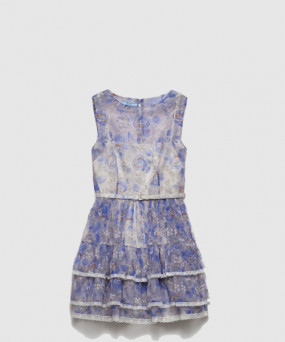 프라다 플라워 프린트 원피스