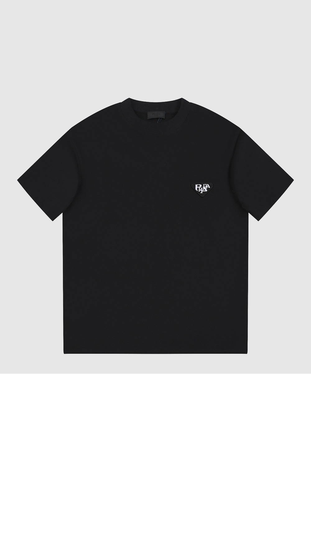 프라다 로고 프린트 반팔