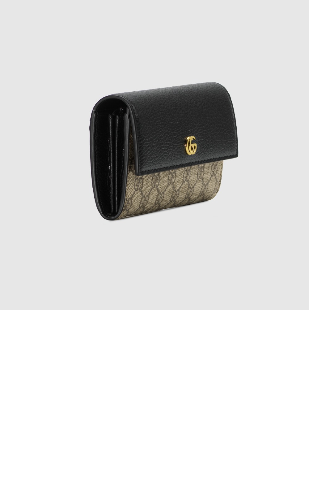 구찌 GG 마몽 레더 장지갑 456116