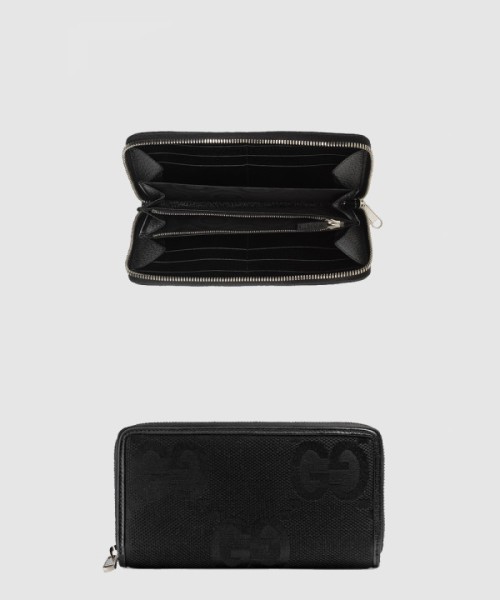 구찌 점보 GG 콘티넨탈 지퍼월렛 699316