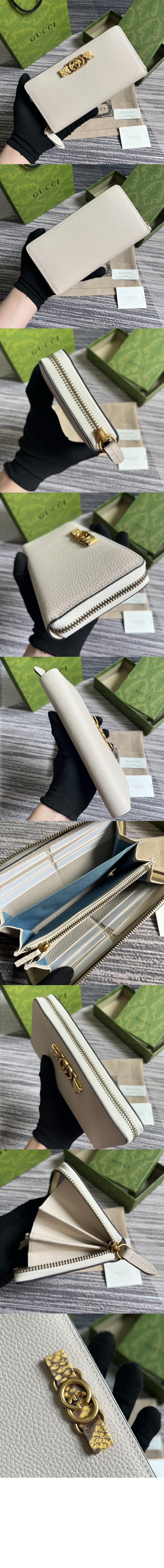 구찌 장지갑 파이톤 750458