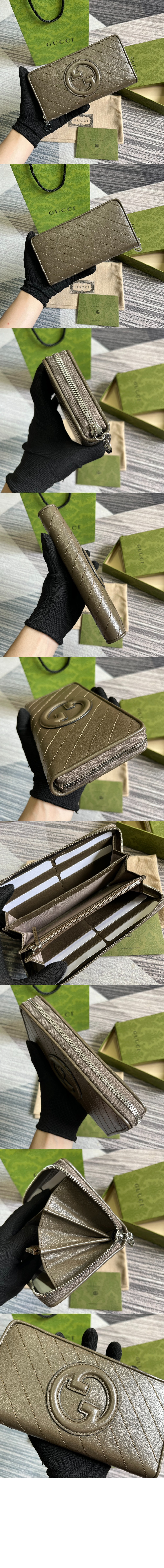 구찌 블론디 지퍼월렛 760312