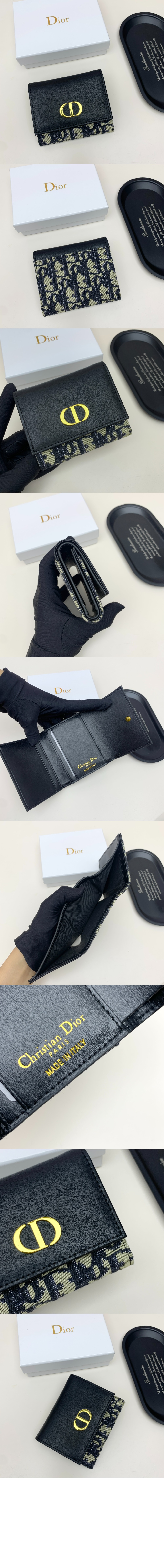 디올 30 Montaigne Veronia 지갑 S2358