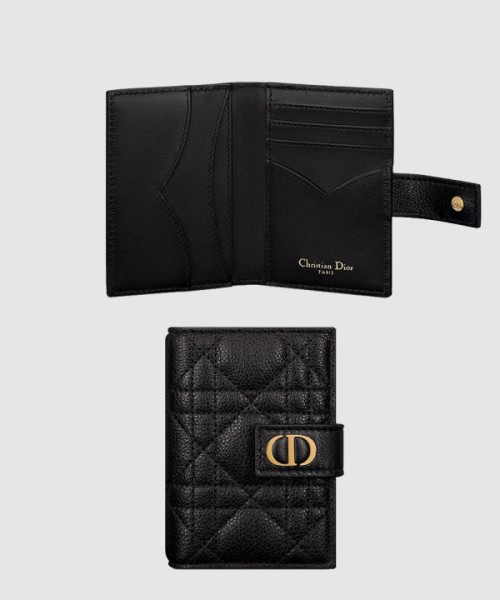 디올 Dior Caro Dandelion 카드 지갑 S5157