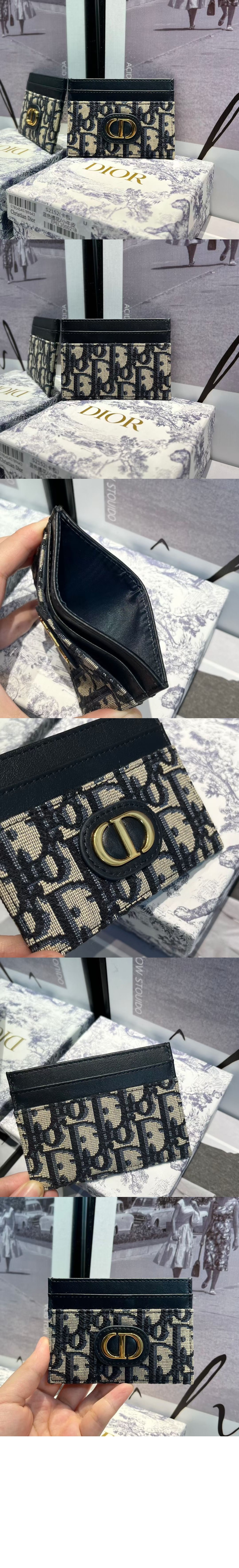 디올 30 몽테인 5-슬롯 카드지갑 S2152