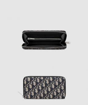 디올 오블리크 지퍼월렛 2ESBC