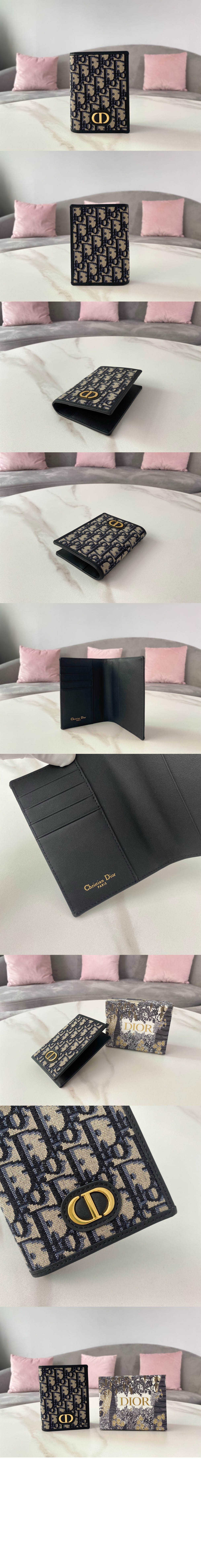 디올 30 Montaigne 여권 케이스 S2095