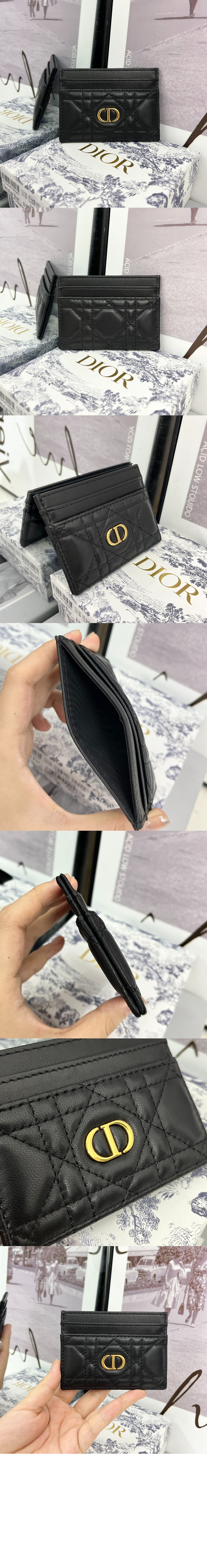 디올 카로 5-슬롯 카드지갑 S5130