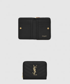 생로랑 모노그램 컴팩트 반지갑 403723