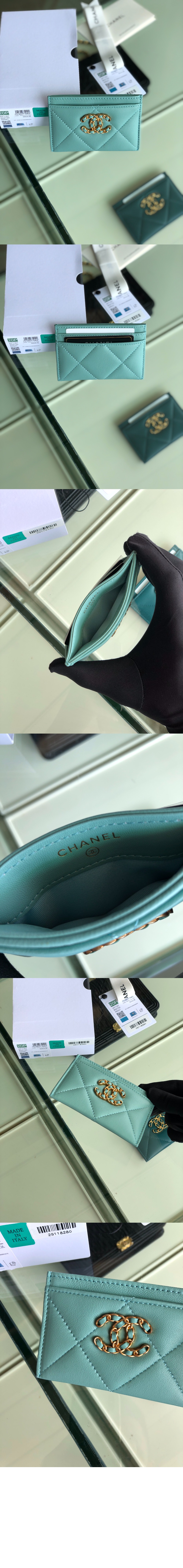 샤넬19 카드지갑 AP1167