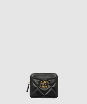 샤넬19 지퍼 동전지갑 AP2086