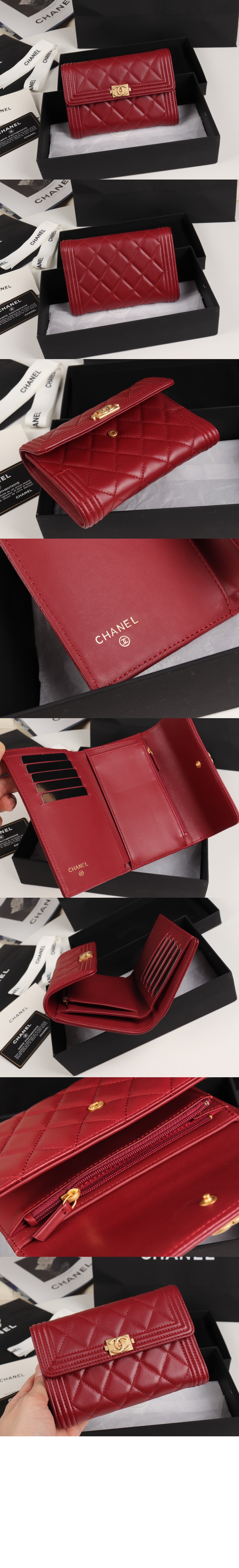 샤넬중지갑 A84302