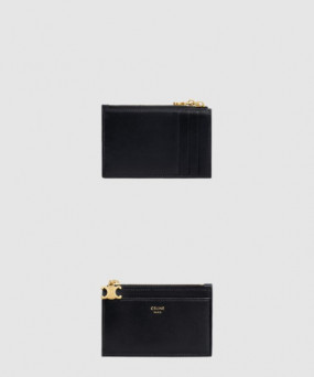 셀린느 지퍼 카드 지갑 10M083