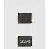 셀린느 동전 지갑 프린트 트리옹프 캔버스 10C662