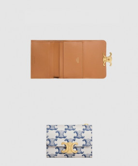 셀린느 컴팩트 반지갑 10I652