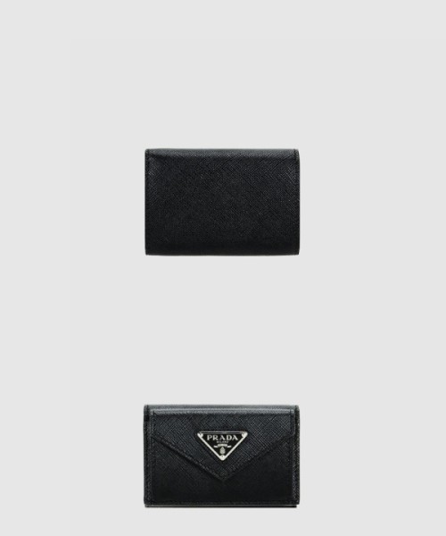 프라다 사피아노 로고 반지갑 1MH021