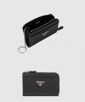 프라다 사피아노 가죽 키홀더 1PP122